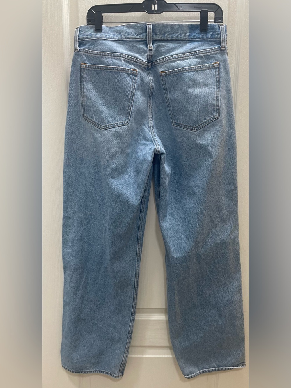 Abercrombie & Fitch Light Wash Slouchy Midrise Jean - Picture 2 of 3
